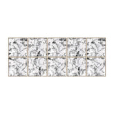 Provence Style Wall Tile Stickers High-Quality Peel and Stick, Removable and Waterproof, Set of 10, Perfect for Kitchen and Bathroom